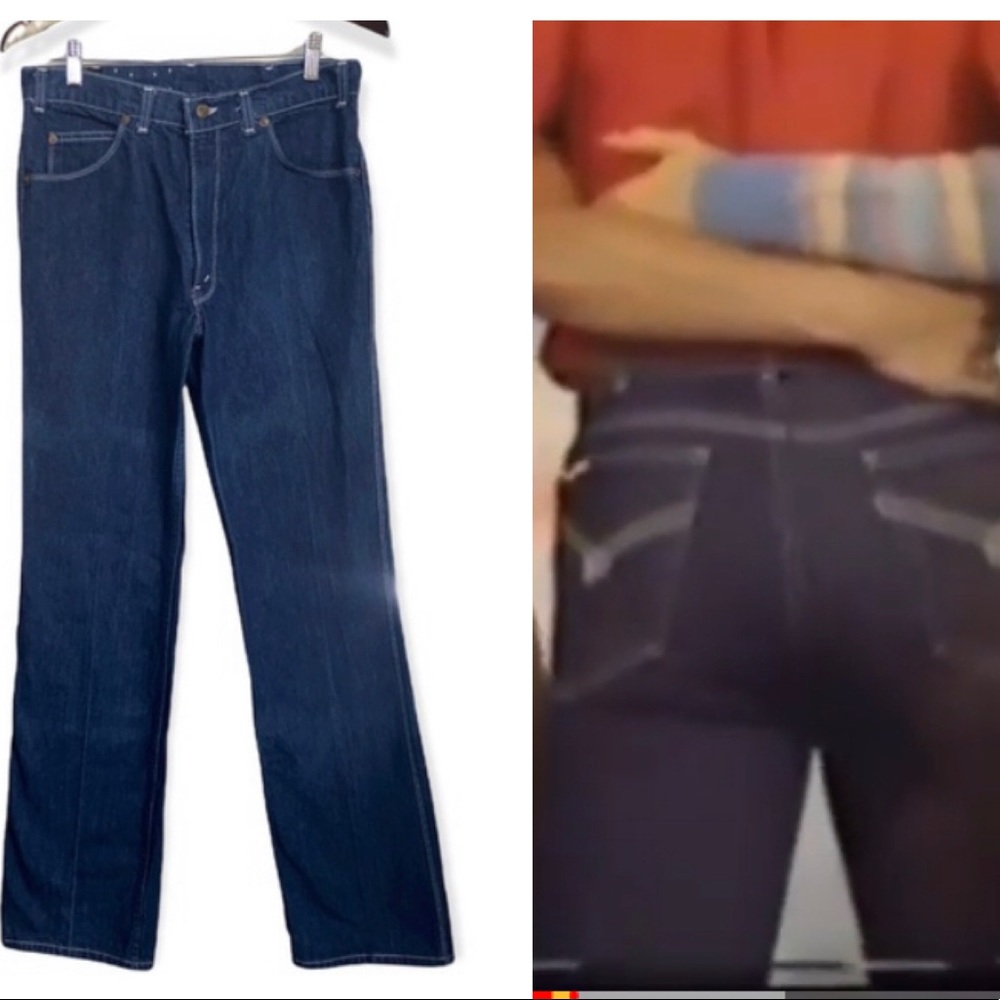 Vintage Levi’s “Movin On” 80s Straight Leg Jeans